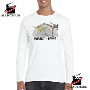 NBA Star Kareem Abdul Jabbar Wear Kareem Vs Bruce T Shirt 1