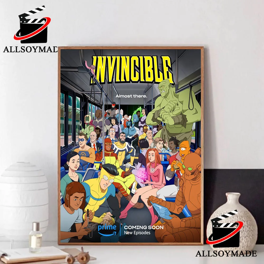 Invincible Season 2 First Poster All Over Print Shirt - Mugteeco