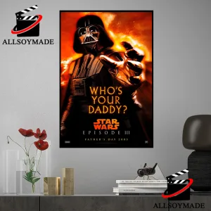 Mickey Mouse with Darth Vader who's your daddy Strar Wars shirt