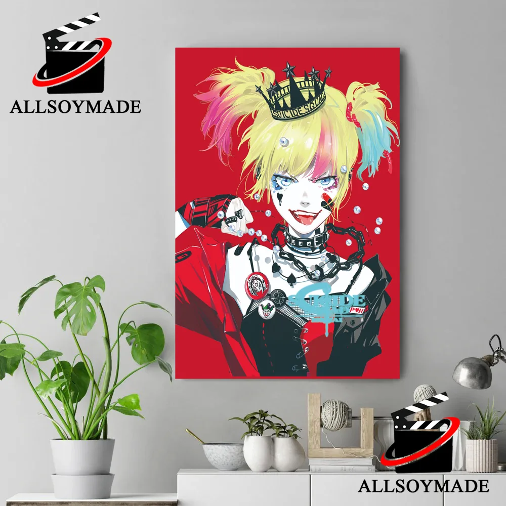 New DC Comics Anime Series Suicide Squad Isekai Poster - Allsoymade