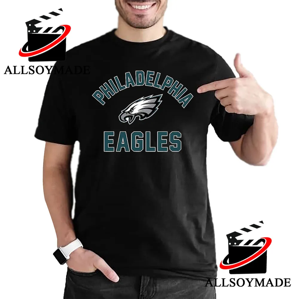 Cheap Logo NFL Football Philadelphia Eagles T Shirt Mens, Philadelphia Eagles Merchandise
