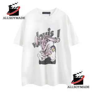 Cool Bugs Bunny Gangster Louis Vuitton T Shirt Mens, Louis Vuitton T Shirt  Sale - Allsoymade