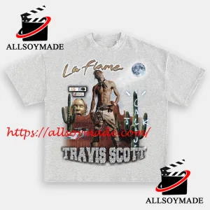Travis Scott Cactus Jack Flame T-Shirt
