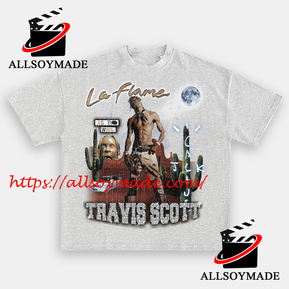 Travis Scott Astroworld Merch By Cactus Jack, Men's Fashion, Tops