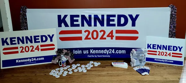 Support Democratic Party Kennedy For President Poster 2023 1