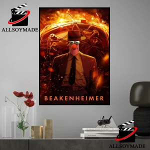 Funny The Muppet Show Character Beakenheimer Poster