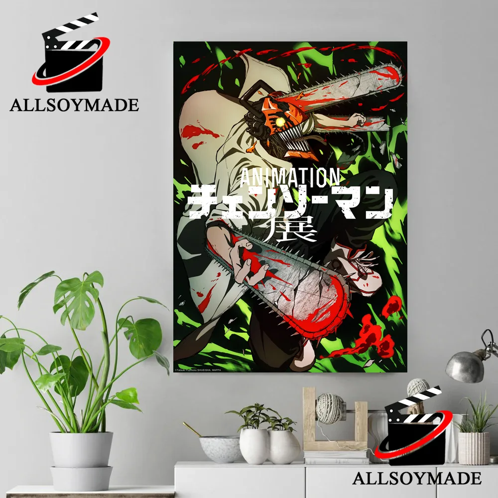 Chainsaw Man Anime Power Character Hd Matte Finish Poster Paper