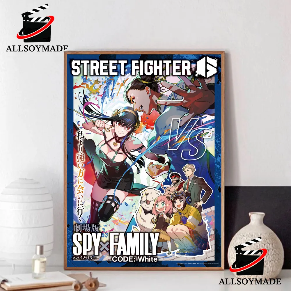 SPYxFAMILY Code: White x Street Fighter 6 Collab Gets Anime Short Film And  Release Date For Collab Items - PlayStation Universe