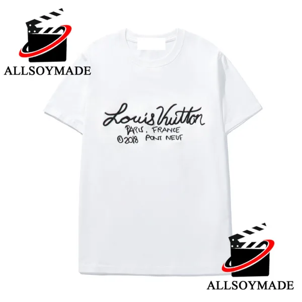 Cheap Paris France Louis Vuitton T Shirt Womens, Louis Vuitton Long Sleeve Shirt