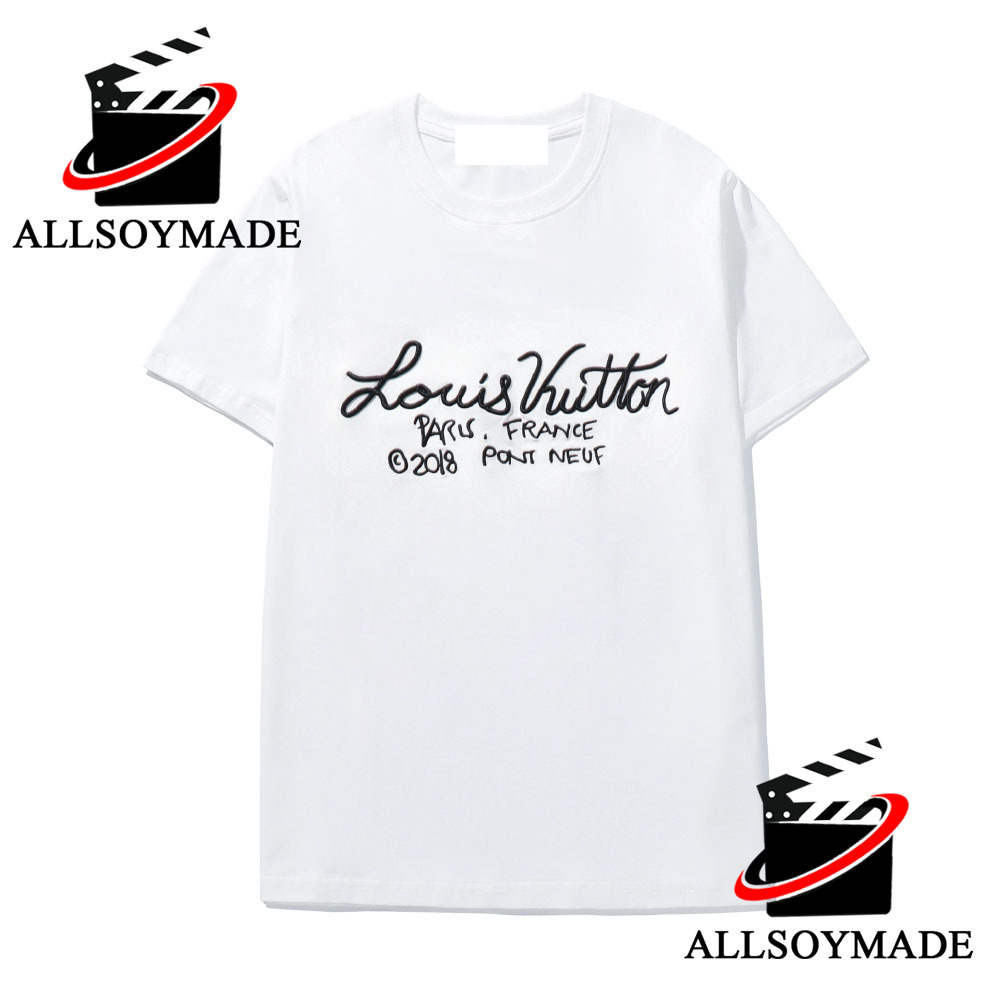 Cheap Paris France Louis Vuitton T Shirt Sale, Louis Vuitton Black