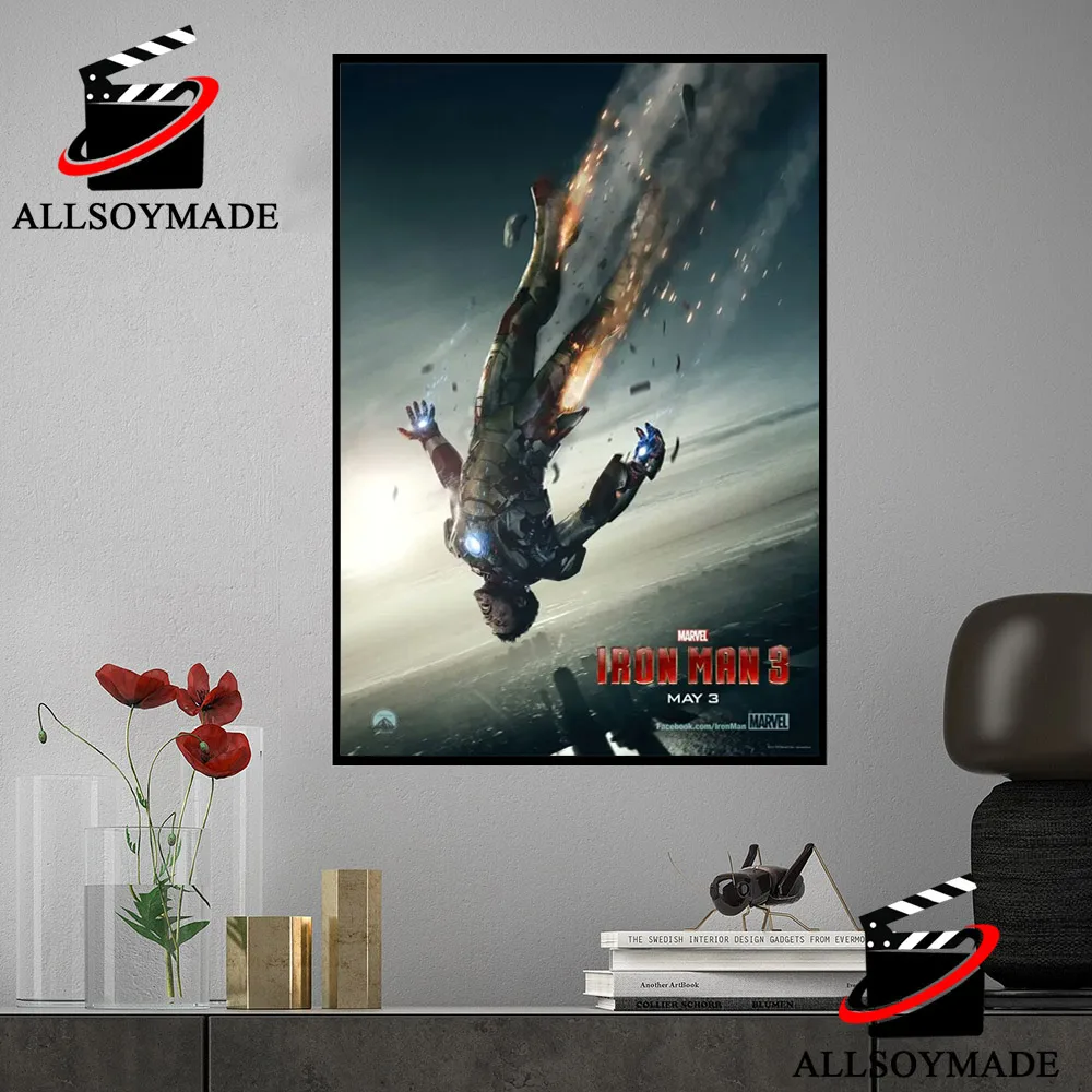 Super Hero Iron Man Avengers End Game Art Wall - POSTER 20x30