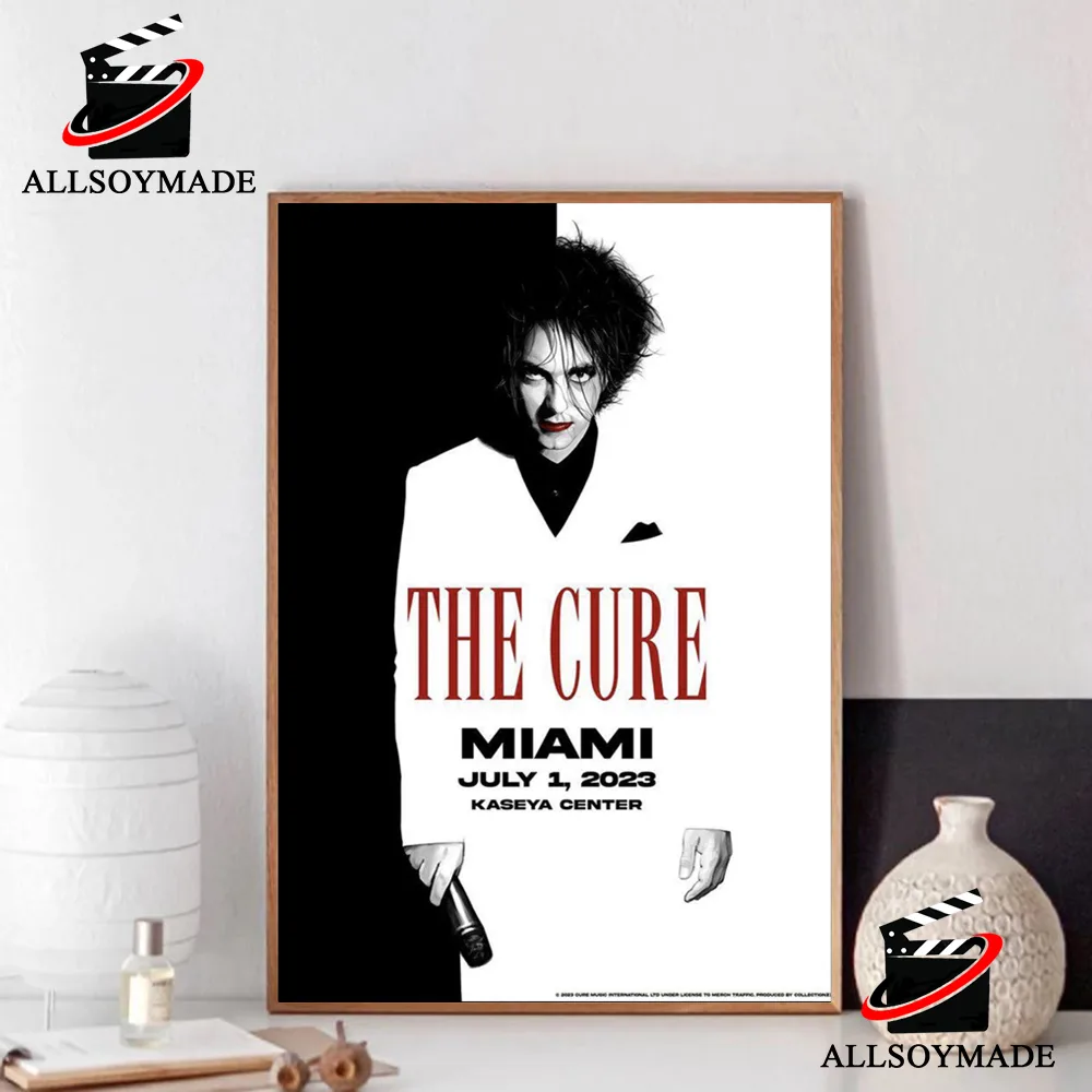 New The North America Tours The Cure Miami Poster, Scarface Poster -  Allsoymade