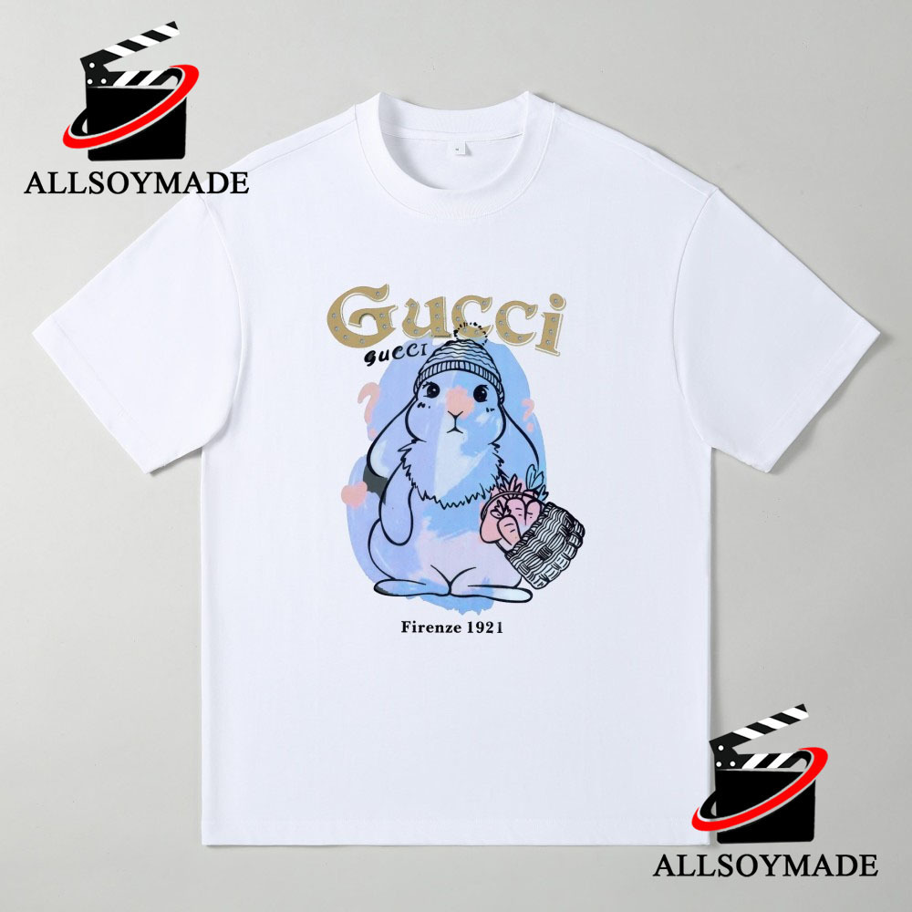 Gucci Navy 'Gucci Firenze 1921' T-Shirt