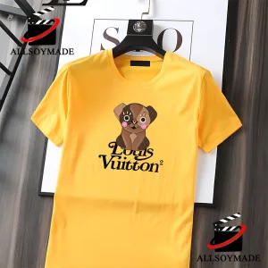 Cute Dog Louis Vuitton White T Shirt, Louis Vuitton T Shirt Sale Mens  Womens - Allsoymade