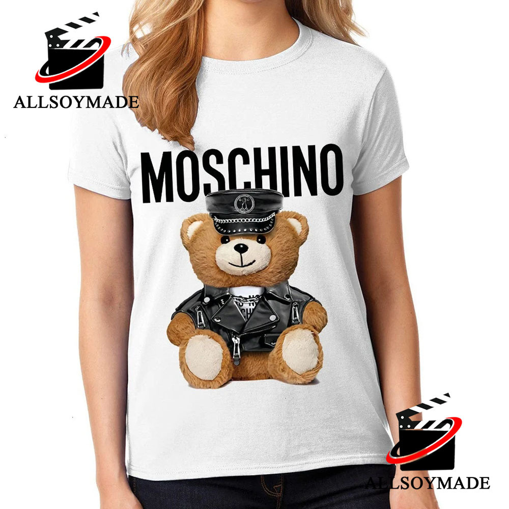 Moschino Teddy Bear T Shirt, Moschino T-Shirt For Men, For Women, Unisex  T-shirt, This Is Not