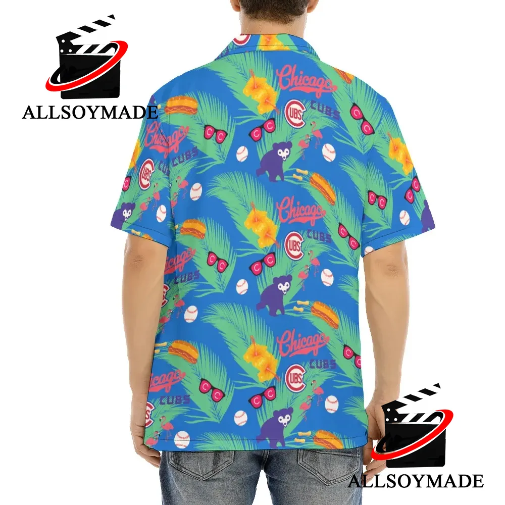 Cheap Tropical Flower MLB Chicago Cubs Hawaiian Shirt, Chicago Cubs  Merchandise - Allsoymade