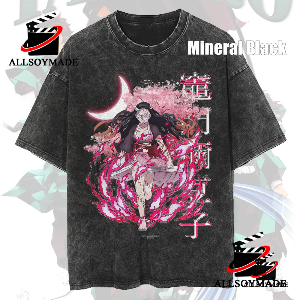 Nezuko Demon Slayer Embroidery Design, Anime design, Anime shirt,  Embroidered shirt, Anime Embroidery, Digital Download.