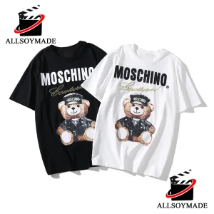 Cheap Moschino Police Bear T Shirt, Moschino T Shirt Women Men