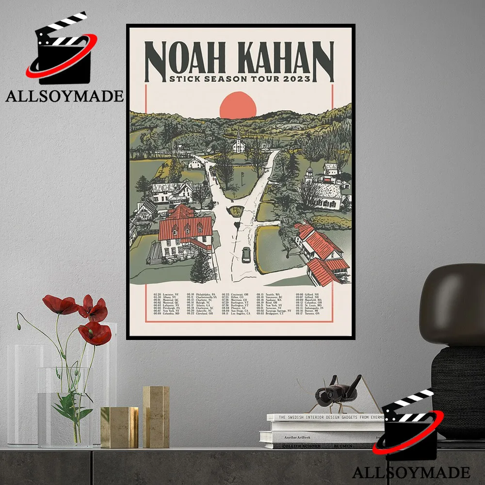 Noah Kahan Everywhere Everything 2023 Tour T-Shirt