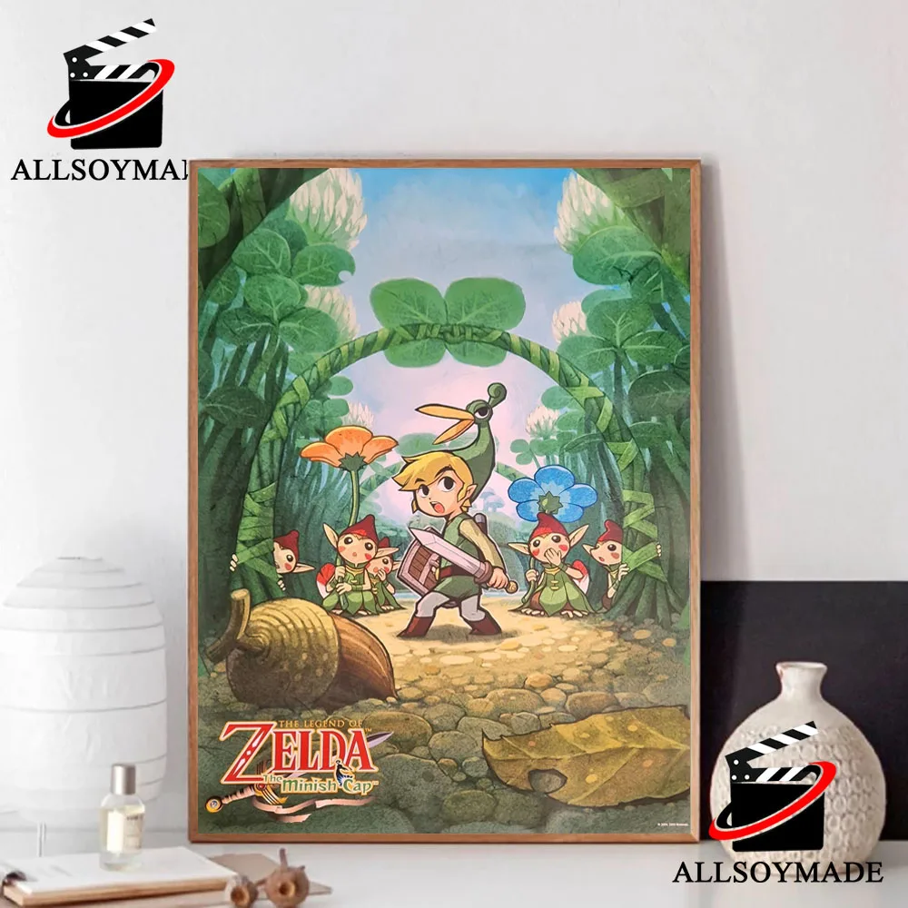 Legend of Zelda the Wind Waker 24 X 36 Video Game Poster 