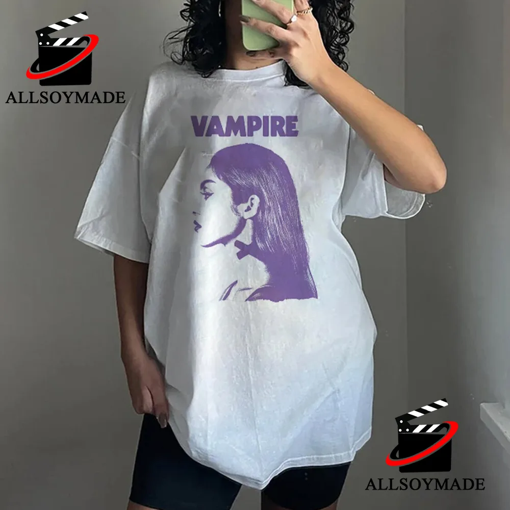 Olivia Rodrigo Vampire Shirt, Vintage Olivia Rodrigo T-Shirt