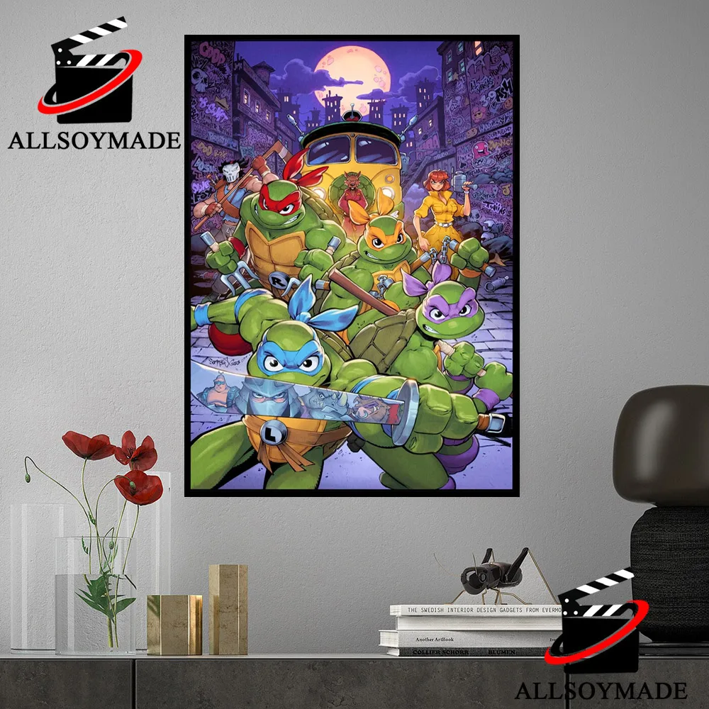 TMNT Teenage Mutant Ninja Turtles Wall Art Print 