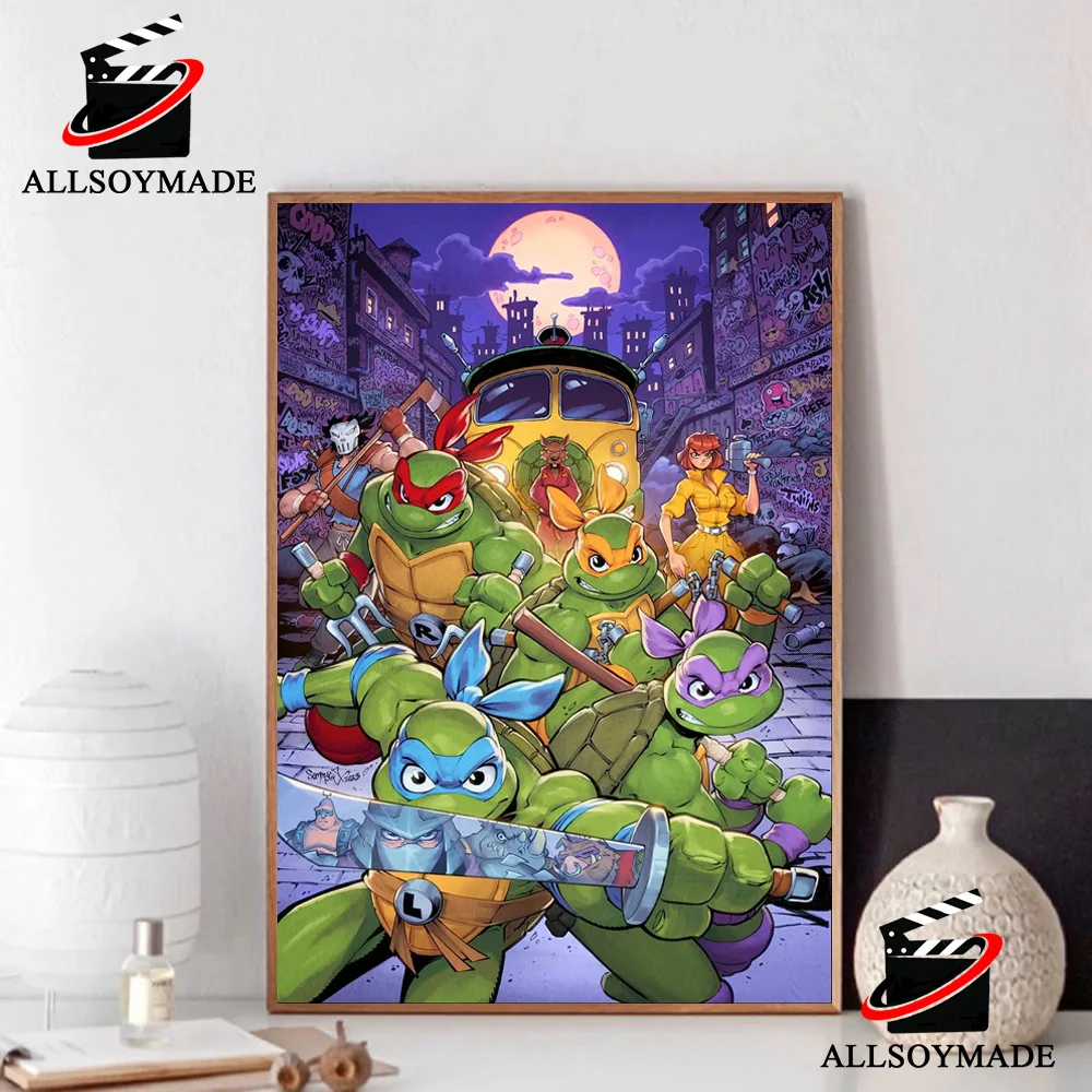 TMNT Teenage Mutant Ninja Turtles Wall Art Print 