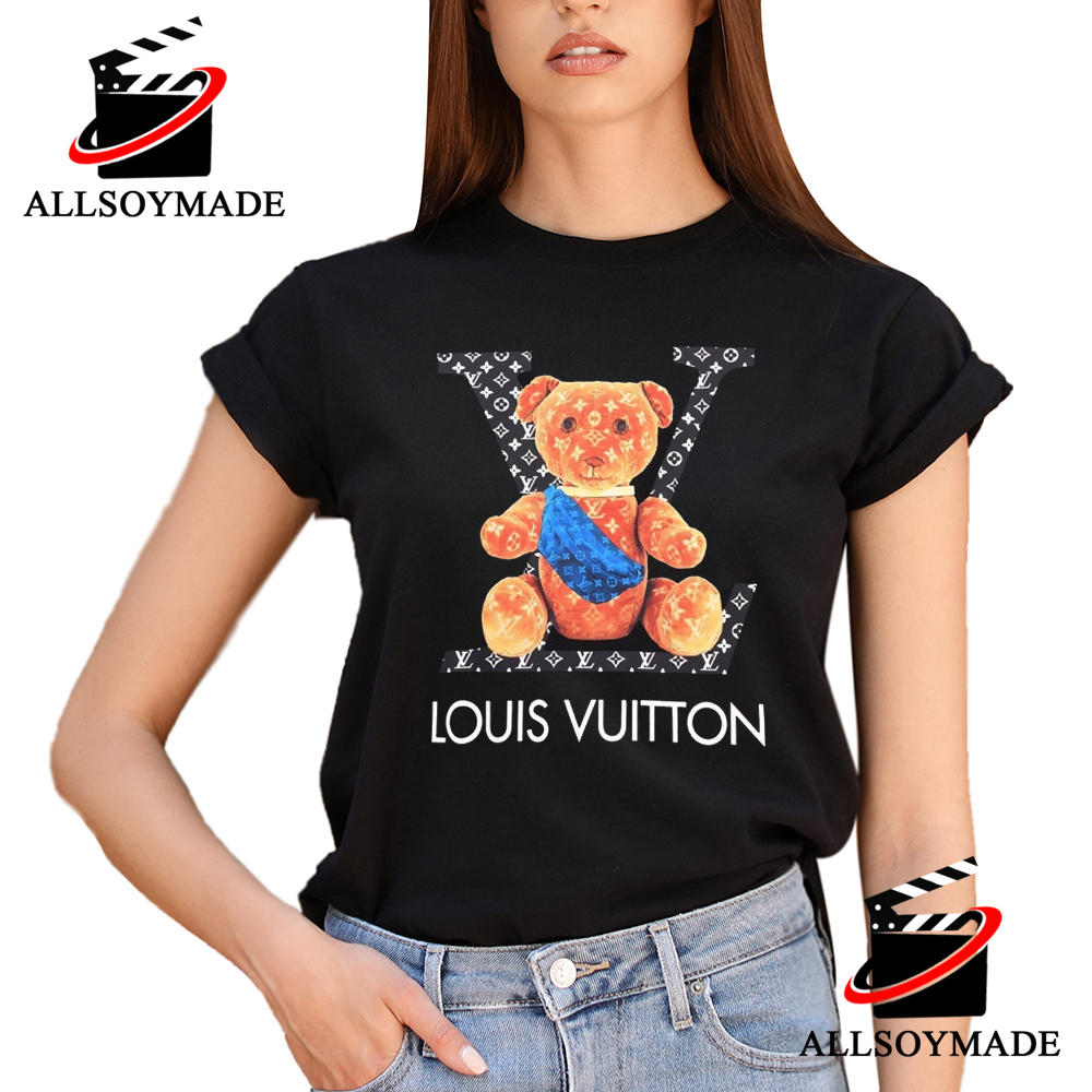 Cheap Louis Vuitton Teddy Bear Shirt, Louis Vuitton Logo T Shirt