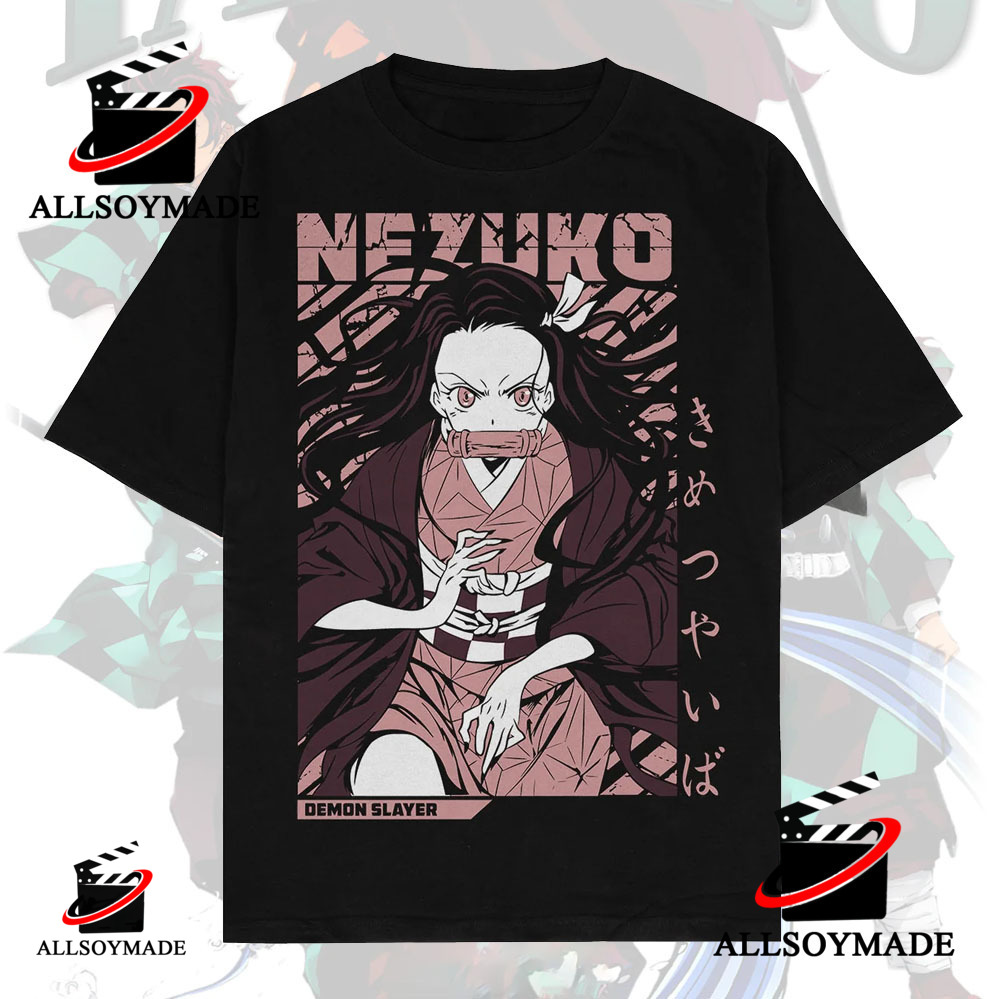 Nezuko Demon Slayer Embroidery Design, Anime design, Anime shirt,  Embroidered shirt, Anime Embroidery, Digital Download.