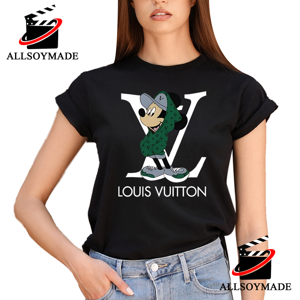 Funny Disney Mickey Mouse Louis Vuitton Mens T Shirt, Louis