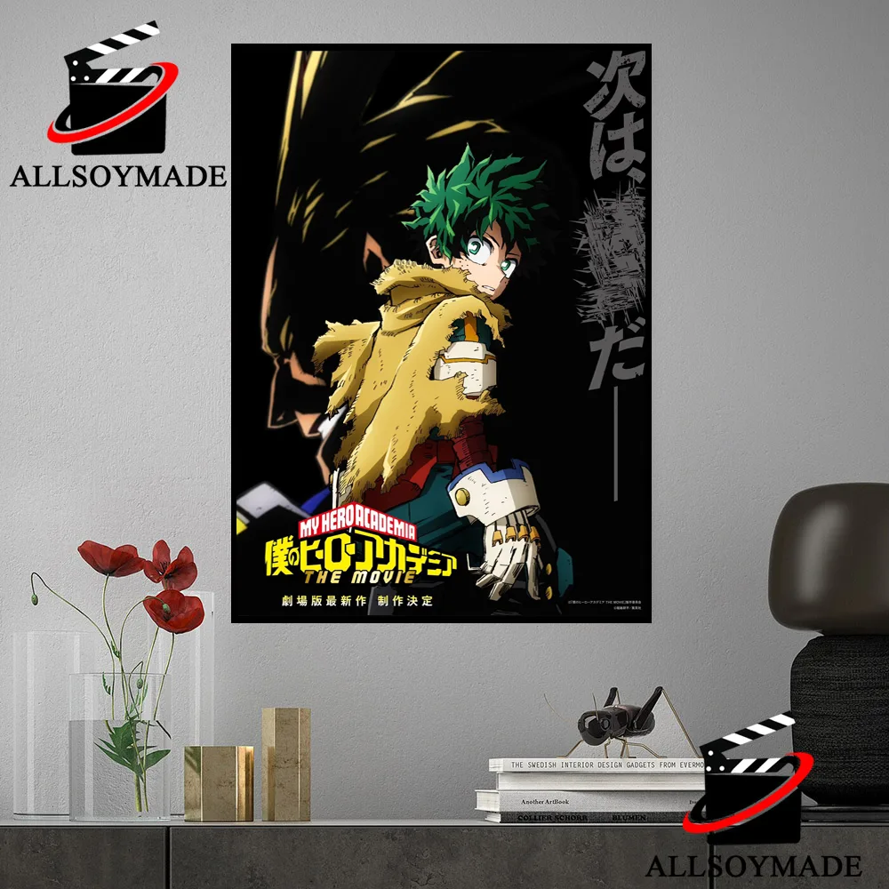 my hero academia movie poster new