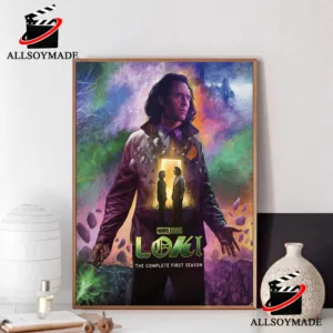 New The Complete First Season Marvel Studios Loki Poster 1