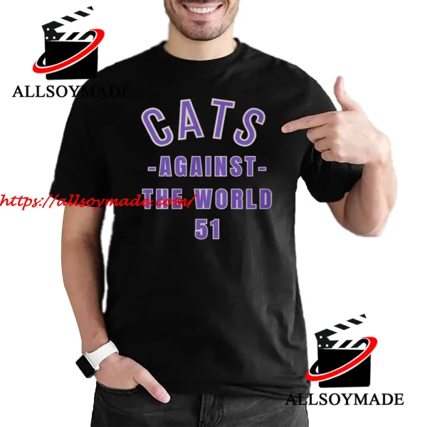 Hot Cats Against The World Football Northwestern T Shirt, Support Pat Fitzgerald T Shirt