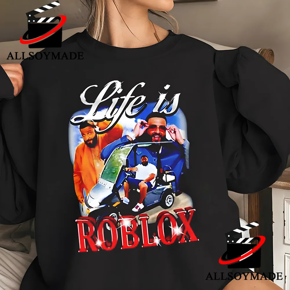 Cheap Vintage Life Is Roblox Dj Khaled T Shirt, Life Is Roblox T Shirt -  Allsoymade