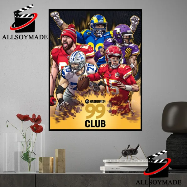 New EA Sports NFL 99 Clubs Madden 24 Poster