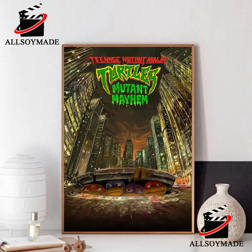 Poster Teenage Mutant Ninja Turtles - Turtles in Action, Wall Art, Gifts &  Merchandise