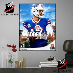 Cheap EA Sports Madden NFL 24 Poster, Josh Allen Poster