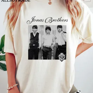 Vintage Jonas Brothers T Shirt, Cheap Jonas Brothers Merchandise 2