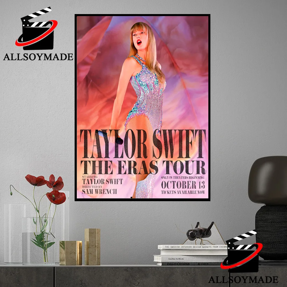 New Taylor Swift Concert Film Of The Eras Tour Poster, Cheap Taylor Swift Tour Merch