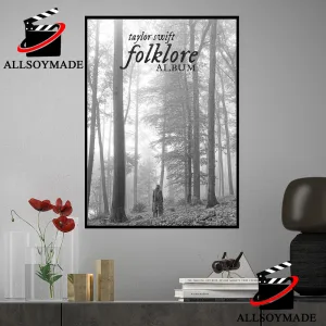Hot Album Taylor Swift Folklore Poster, Best Gifts For Swifties 1