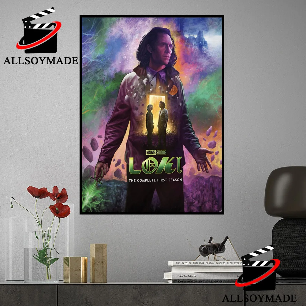 New The Complete First Season Marvel Studios Loki Poster
