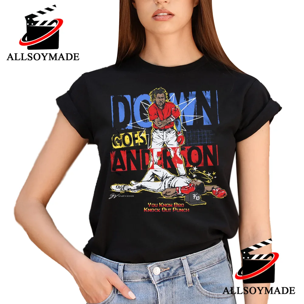 Jose ramirez down goes anderson T-shirt, hoodie, sweater, long sleeve and  tank top