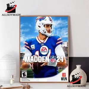 Cheap EA Sports Madden NFL 24 Poster, Josh Allen Poster 1