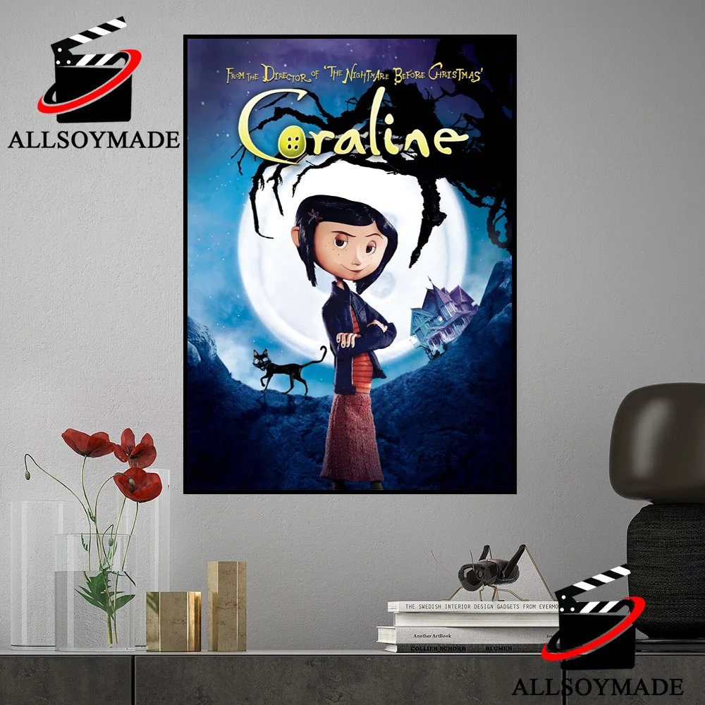 Halloween Coraline Movie Poster - Allsoymade