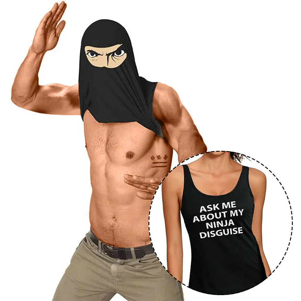 Cheap Ask Me About My Ninja Disguise T Shirt - Allsoymade