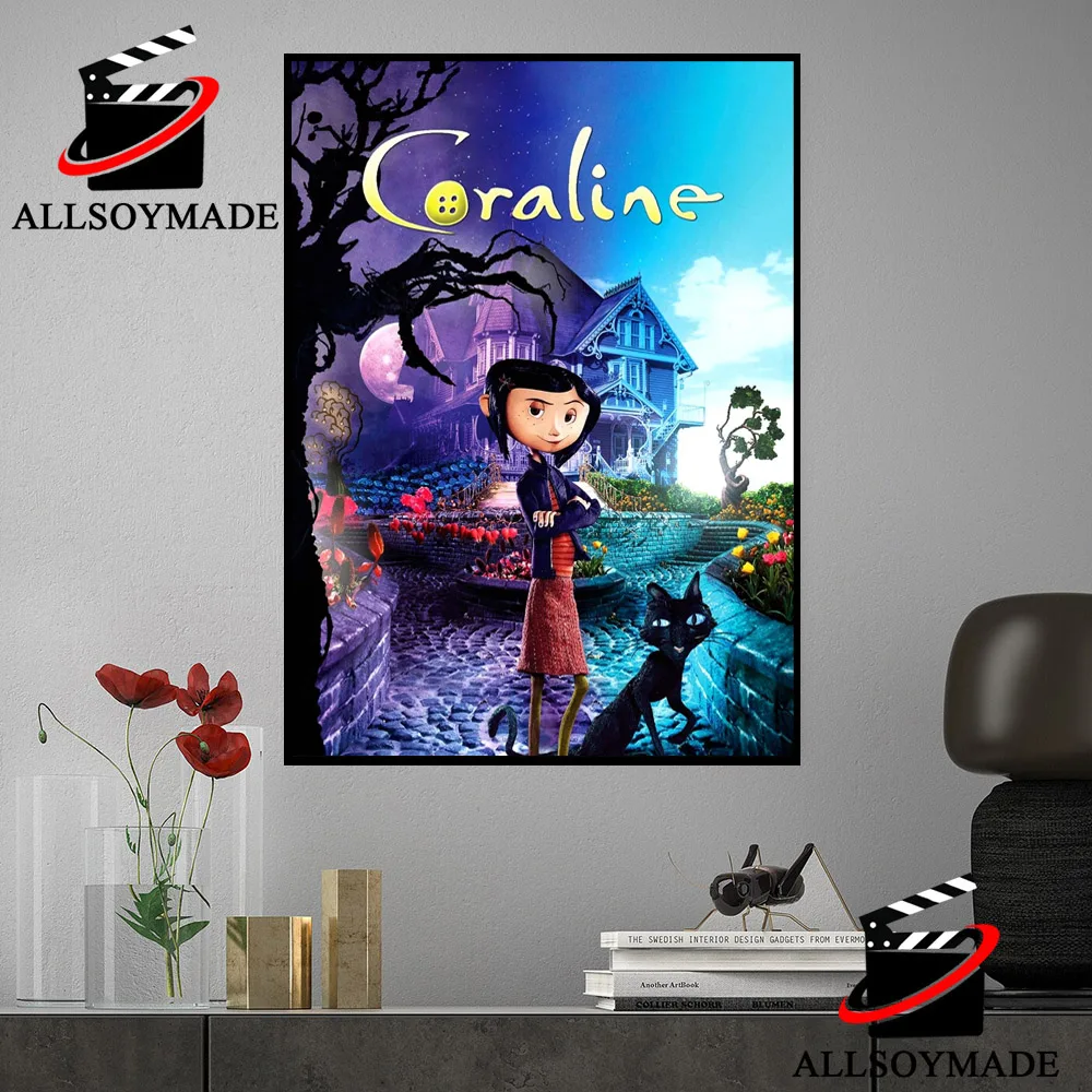 Coraline Movie Poster, Movie Poster sold by Handyman Company, SKU 40904211