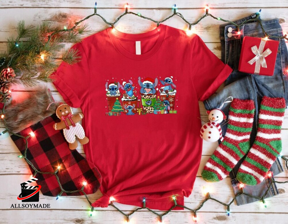 Stitch Christmas These Are a Few of my Favorite Things Sweatshirt -  Allsoymade