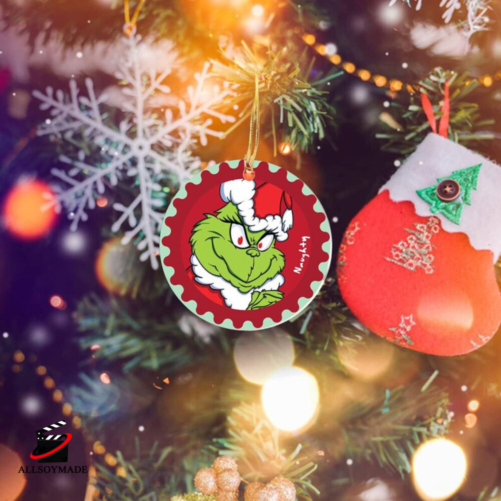 Stitch Reindeer Christmas Decorations Ceramic Circle Ornament, Disney Christmas  Ornaments, Disney Xmas Decorations - Allsoymade