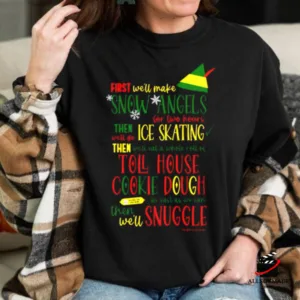 Buddy The Elf’s To Do List Elf Christmas Sweatshirt