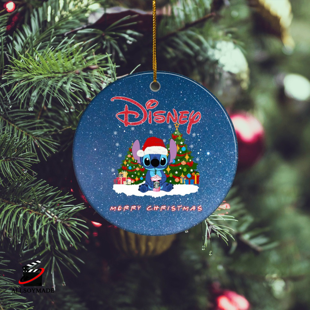 DIY Christmas Ornaments 2021 - DIY Disney Christmas Ornaments - Disney Stitch  Christmas Crafts 